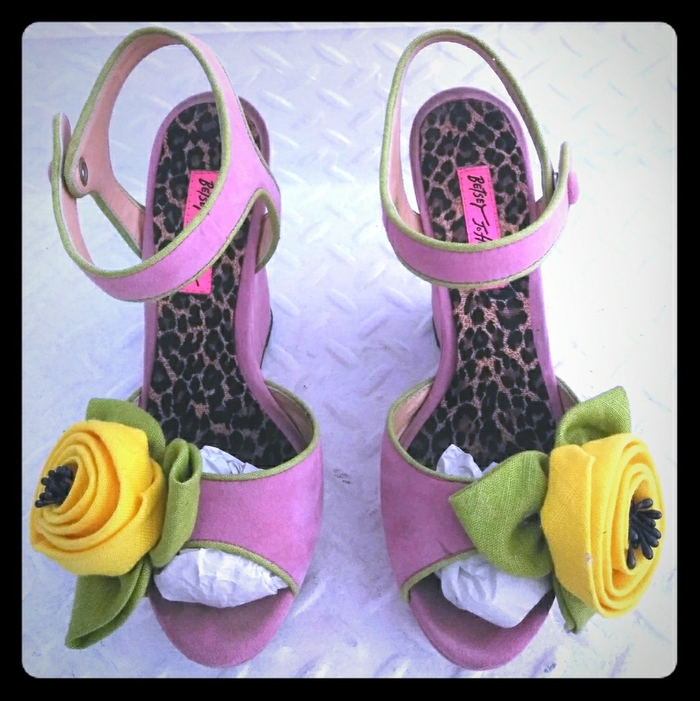 Betsy Johnson Wedge Shoes